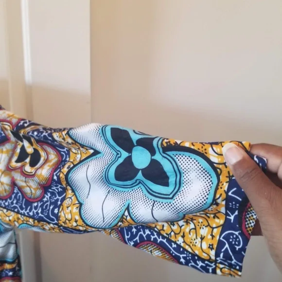 Multi-Patterned Maxi Dress - Picture 3 of 6